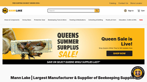 Mann Lake | Largest Manufacturer & Supplier of Beekeeping Supplies - honey bee supplier