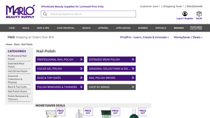 Wholesale Professional Nail Polish For Salons & Spas - nail polish supplier