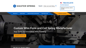 Spring Manufacturer | Wire Forms & Coil Springs | Master Spring - custom spring supplier