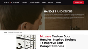 Handles, Knobs, Pulls Manufacturer for Quick Supplies | Maxave - door handle supplier