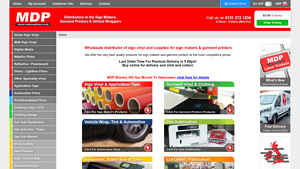 Sign Vinyl, Garment Printing & Dye Sublimation Supplies | MDP Supplies - decal supplier