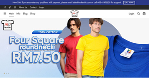 MD Textile - Blank T-shirts & Apparel, Printing, Silkscreen, Malaysia - t shirt supplier