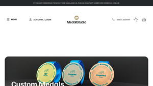 MedalStudio | Personalised Medals and Awards | UK Made - medal supplier
