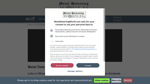 Metal Detector Manufacturers - MetalDetectingWorld.com - metal detecting equipment supplier
