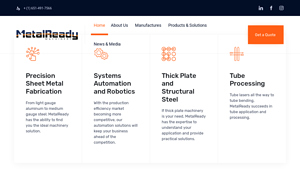 Metal Fabricating Machinery | Fabrication Tools | MetalReady - metal machinery supplier