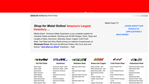 Metals Depot® - Buy Metal Online! Steel, Aluminum, Stainless, Brass - steel suppliers el reno ok