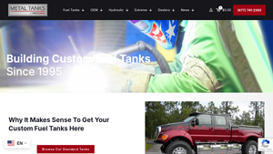 Custom Fuel Tank Fabrication - Metal Tanks by Propower - custom fuel tank fabrication