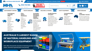 Manual Handling and Workplace Safety Equipment | MHA Products Australia - material handling supplier