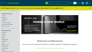 Midsummer Wholesale - solar supplier