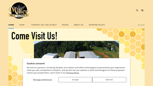 Miller Bee Supply - honey bee supplier