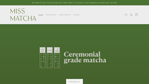 Ceremonial Matcha and Premium Matcha in Dubai UAE - matcha supplier