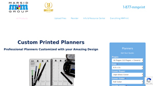 Planner Printing - Custom High-Quality Planners - Only 10 Minimum Quantity - customized planner supplier
