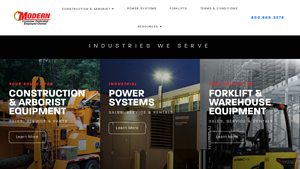Modern Group | Equipment Sales, Service, and Parts in PA, MD & NJ - modern suppliers