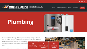 Plumbing - Modern Supply | Chattanooga, TN - modern suppliers