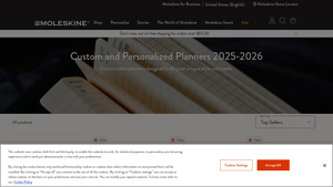 Custom and Personalized Planners 2025-2026 for All Needs - Moleskine - customized planner supplier
