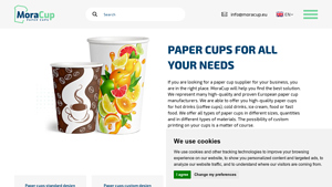 Home - MoraCup - paper cup supplier