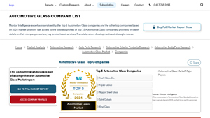 Automotive Glass Companies - Top Company List - auto glass suppliers