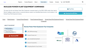 Nuclear Power Plant Equipment Companies - Top Company List - power plant equipment supplier