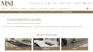 Countertops for Kitchens and Bathrooms - MSI Countertops - countertop supplier