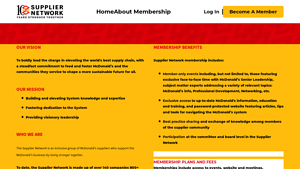 Supplier Network Overview - msuppliernetwork.org - mcdonald's suppliers