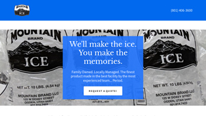 Mountain Brand Ice - Ice Supplier, Packaged Ice, Ice Manufacturer - ice supplier