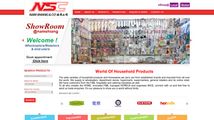 Household Products and Homewares - NAM SHIANG - household supplier