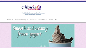 Home - Nanci's Frozen Yogurt - yogurt ice cream supplier