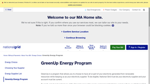 GreenUp Energy Program - National Grid - green energy supplier
