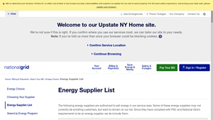 Energy Supplier List - National Grid - cheapest energy supplier nyc