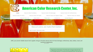 American Color Research Center, Inc. - natural food color supplier