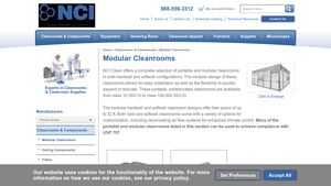 Modular Cleanroom Systems | Portable Cleanrooms - modular clean room supplier