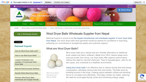 Wholesale Wool Dryer Balls Manufacturer and Supplier - wool dryer balls supplier