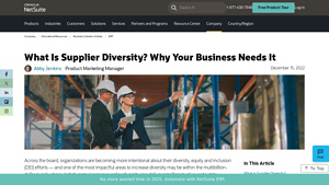 What Is Supplier Diversity? Why Your Business Needs It - diverse supplier