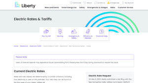 Electric Rates & Tariffs - Residential - New Hampshire Electric - Liberty - nh electric supplier rates