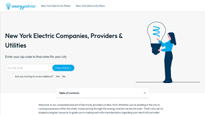 New York Electric Companies, Providers & Utilities - energy suppliers nyc