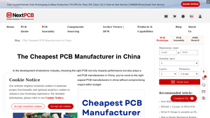 The Cheapest PCB Manufacturer in China - nextpcb.com - china pcb supplier