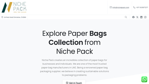 Paper Bag Manufacturers in UAE | Packaging Supplier - paper bag supplier