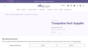 Trampoline Park Supplier - NinescapeLand - trampoline park supplier