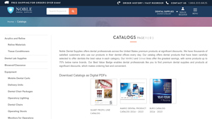 Dental Products, Supplies, and Equipment Catalog | Noble Dental ... - dental supplier