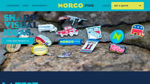 Home | Norco Pins - lapel pin supplier