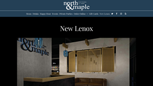 North & Maple Kitchen + Bar - New Lenox - kitchen supplier new lenox illinois