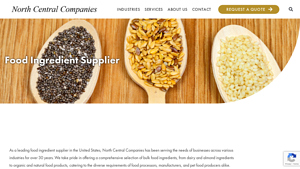Food Ingredient Supplier | United States - North Central Companies - food ingredient supplier