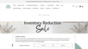 Best Selection of Candle Fragrance Oils - NorthWood Distributing - scented oil supplier