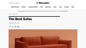 The 7 Best Sofas of 2025 | Reviews by Wirecutter - The New York Times - best furniture supplier