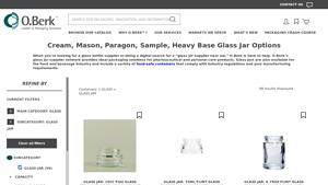 Glass Jars Supplier & Distributor - O.Berk - glass jar supplier
