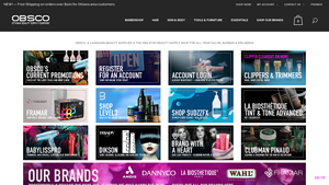 Canadian Beauty Supplier, Spa & Barber Supplies — OBSCO - barber supplier