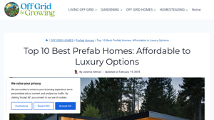 Top 10 Best Prefab Homes: Affordable to Luxury Options - modular house suppliers