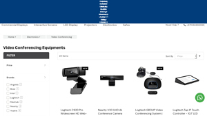 Video Conferencing Equipment in Dubai, Abu Dhabi, UAE - Officeflux - video conferencing equipment supplier