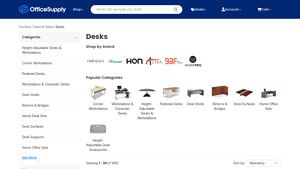 Shop for Desks, Desks & Tables | OfficeSupply.com - computer desk supplier