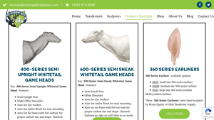 Products Spotlight | Ohio Taxidermy Supply - taxidermy supplier
